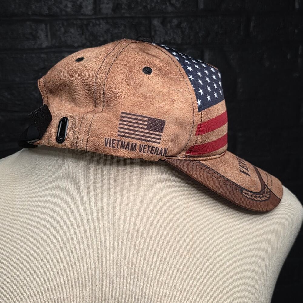 Vietnam Veteran Basball Cap - Picture 5 of 6